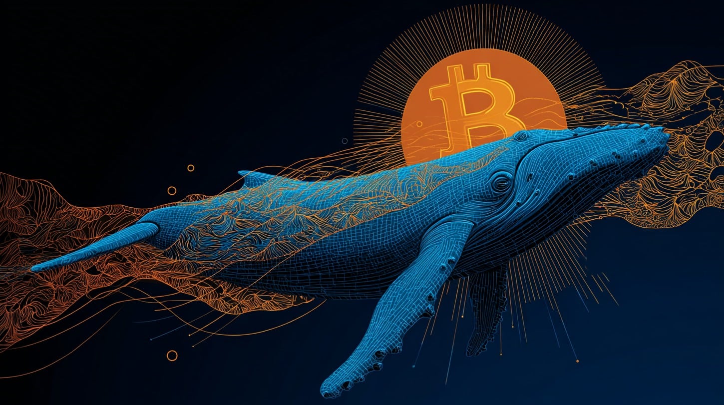 Baleia move R$ 1,8 bilhão em Bitcoin após deixar moedas paradas por uma década