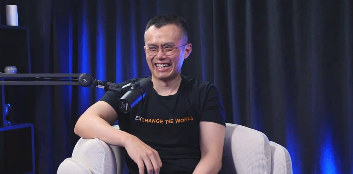 Changpeng Zhao, fundador da Binance. Fonte: YouTube/Reprodução.