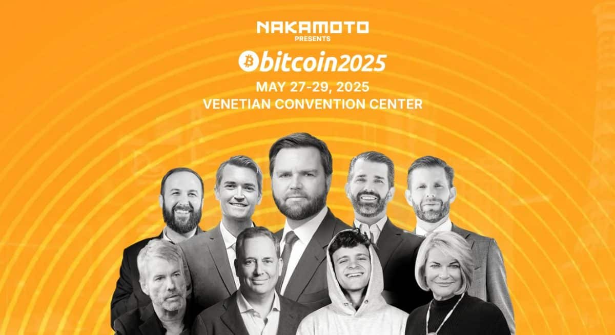 Conferência Bitcoin 2025. Fonte: Reprodução.