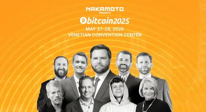 Conferência Bitcoin 2025. Fonte: Reprodução.