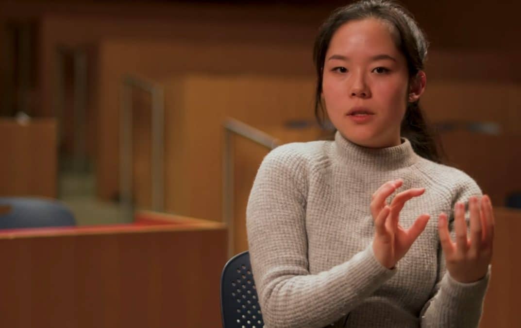 Gloria Zhao, desenvolvedora do Bitcoin. Fonte: Bitcoin Magazine/Reprodução.