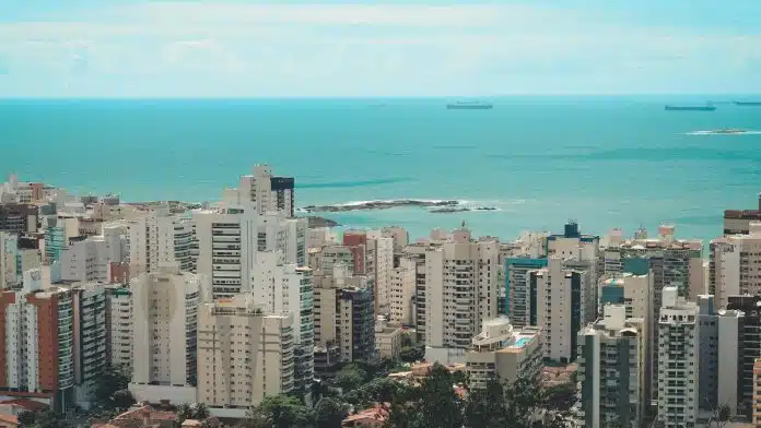 Paisagem urbana de Salvador, capital do Estado da Bahia