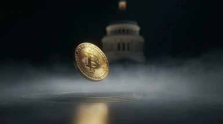 Bitcoin esquecido. Fonte: Midjourney.