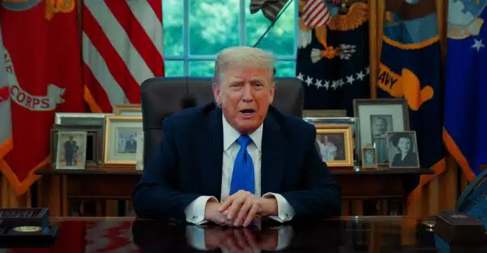 Donald Trump, presidente dos EUA. Fonte: Casa Branca/Reprodução.