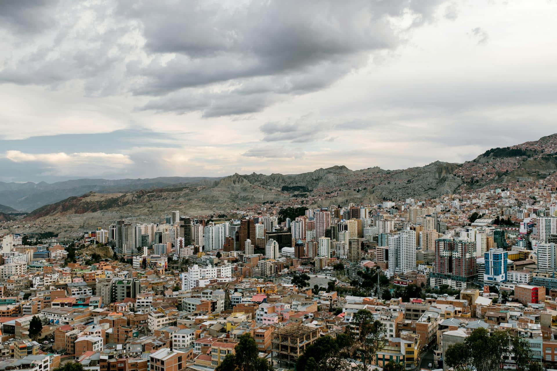 La Paz, Bolívia. Fonte: Julia Volk/Pexels.