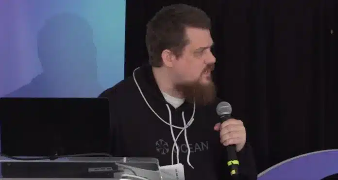 Luke Dashjr, desenvolvedor do Bitcoin. Fonte: Ocean/Reprodução.