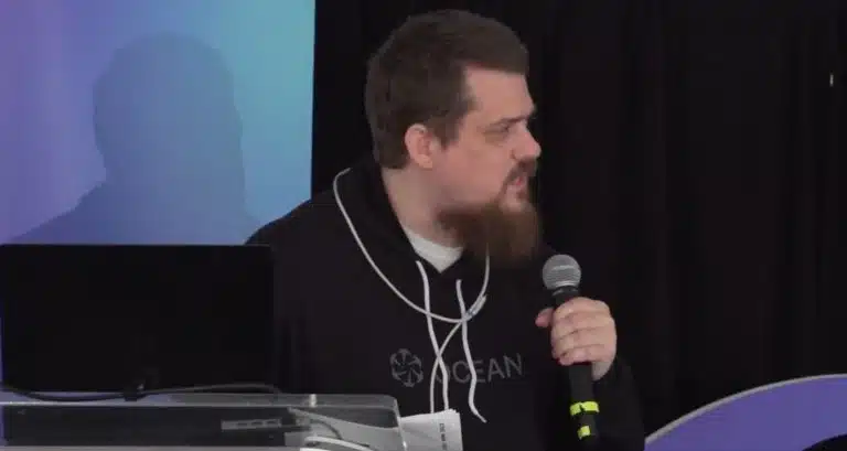 Luke Dashjr, desenvolvedor do Bitcoin. Fonte: Ocean/Reprodução.