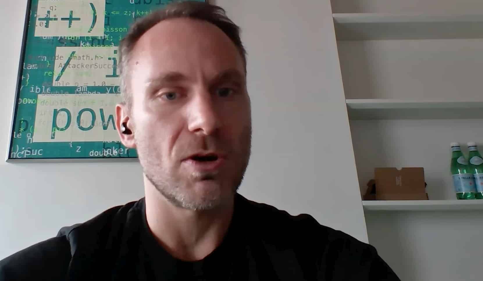Paolo Ardoino, CEO da Tether. Fonte: Reprodução.