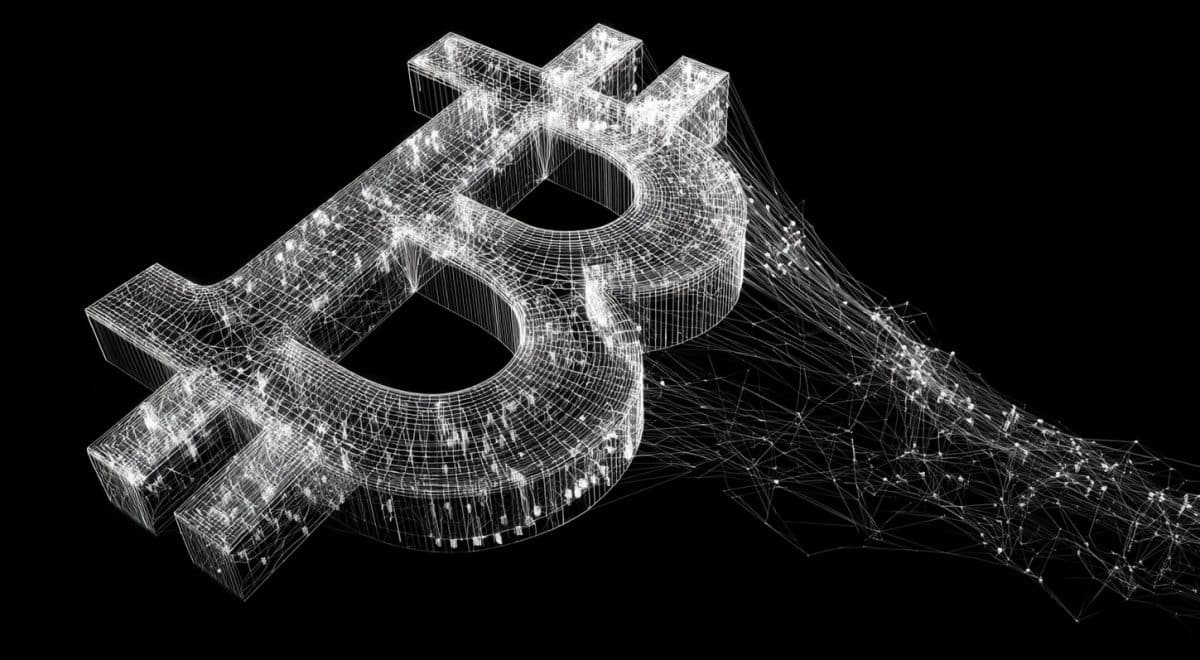 Símbolo do Bitcoin. Fonte: Midjourney.