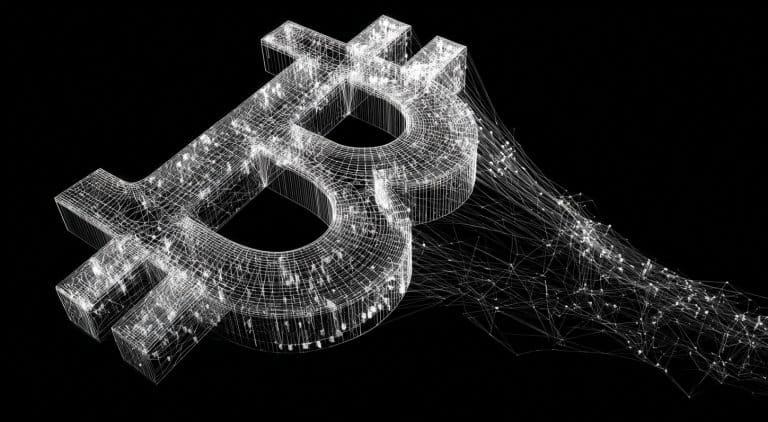 Símbolo do Bitcoin. Fonte: Midjourney.