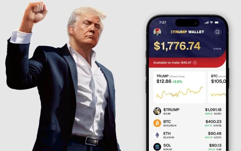 Suposta carteira de Bitcoin de Donald Trump, presidente dos EUA. Fonte: Reprodução.