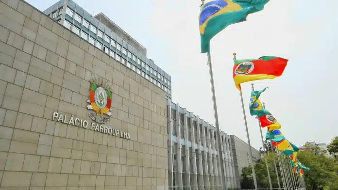 Palácio Farroupilha, sede do Legislativo do Estado do Rio Grande do Sul RS criptomoedas