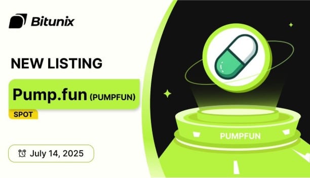 PumpFun já está disponível na Bitunix após ter quebrado um recorde de US$ 600M em 12 minutos