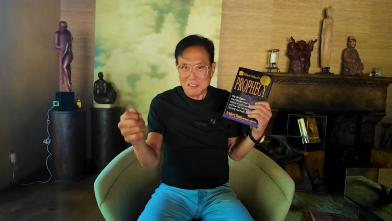 Robert Kiyosaki em seu canal do Youtube, Foto: reprodução
