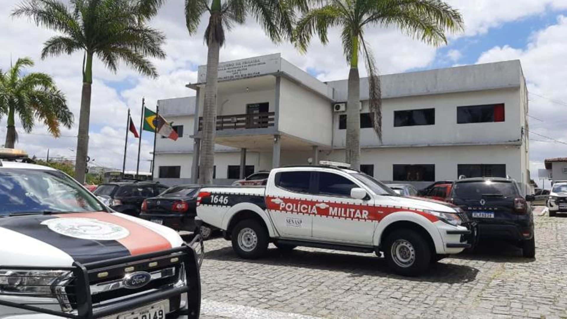 Viatura da Polícia Militar da Paraíba Fiji Solutions sequestro sequestrar