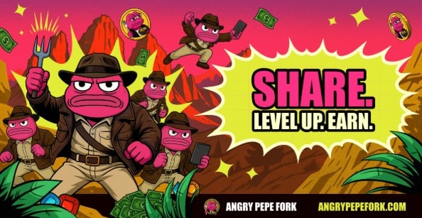 Pré-venda da Fase 1 do Angry Pepe Fork Está Perto do Fim – Será que o APORK Pode Repetir a Ascensão Meteórica do Pepe em 2023?