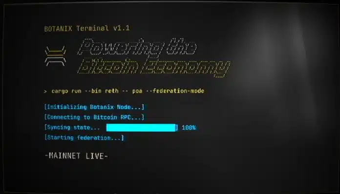 Botanix, solução de segunda camada para o Bitcoin com foco em contratos inteligentes. Fonte: Reprodução.