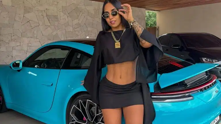Influenciadora Karol Digital teve cinco veículos de luxo apreendidos (Foto/Instagram)