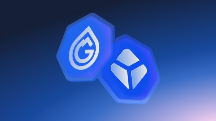 Novo token sendo distribuído carteira criptomoedas