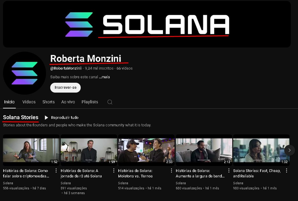 Roberta Monzini alegou que perdeu canal para hackers de criptomoedas e YouTube não resolveu problema