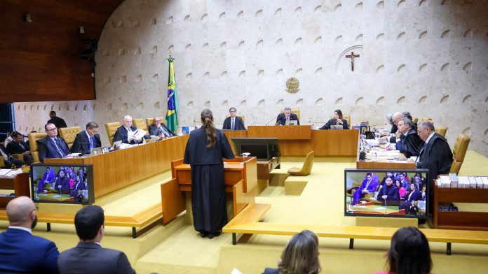 Sessão Plenária do STF em 14 de agosto de 2025