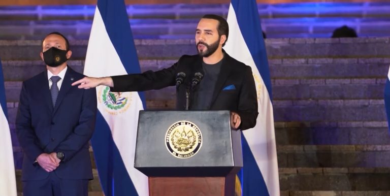 Nayib Bukele, presidente de El Salvador.