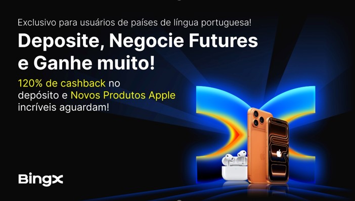 BingX anuncia campanha inédita para o Brasil com prêmios e cashback