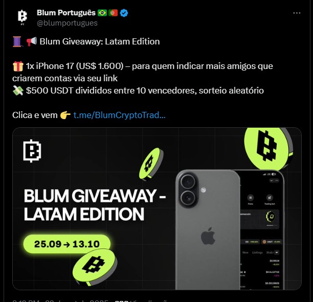 Promoção Blum