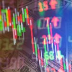 Gráfico de preços de ações Worldcoin companhia Nasdaq