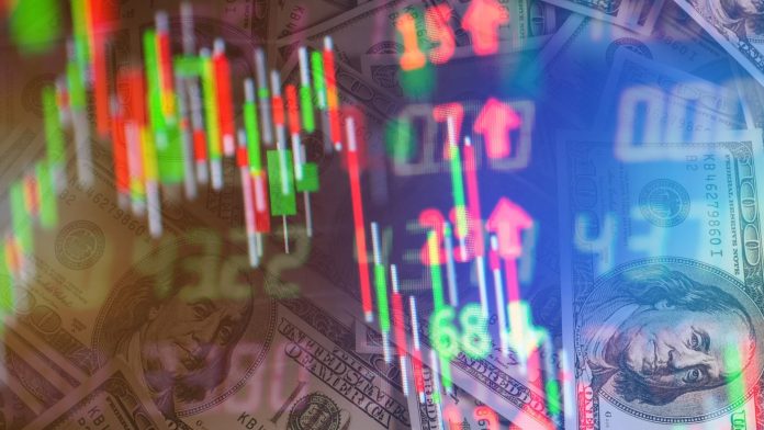 Gráfico de preços de ações Worldcoin companhia Nasdaq