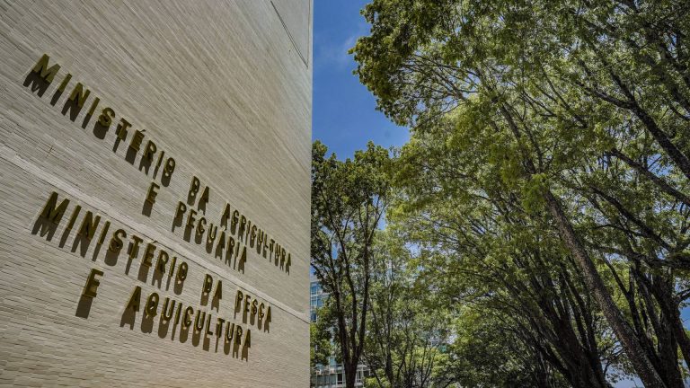 Prédio do Ministério da Agricultura e Pecuária blockchain