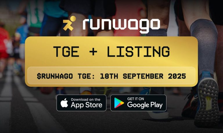 Runwago anuncia $RUNWAGO oficial para 18 de setembro de 2025