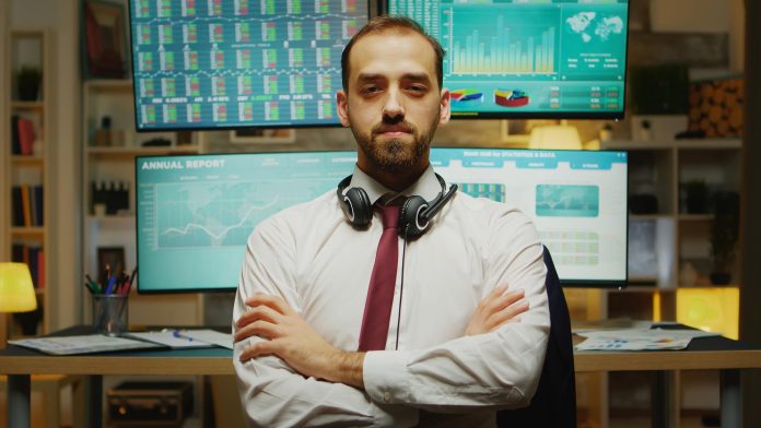 Trader se preparando para negociações