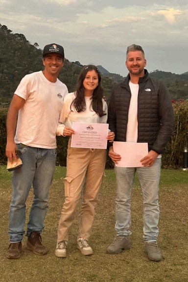Fundadores de movimento bitcoin em Santo Antônio do Pinhal