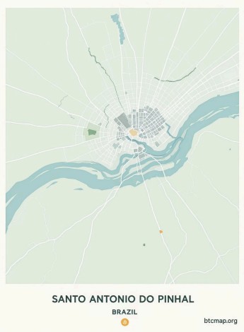 Santo Antônio do Pinhal no BTCMap