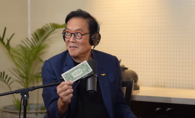 Robert Kiyosaki prevê fim do dólar e recomenda Bitcoin e Ethereum