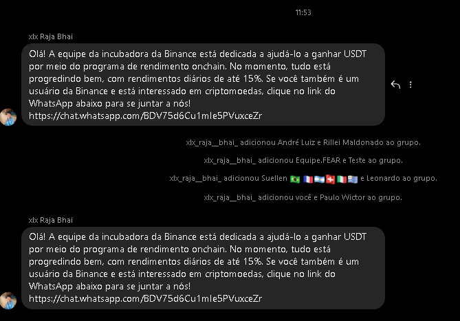 Fraudadores tentam captar vítimas por Instagram usando imagem da Binance