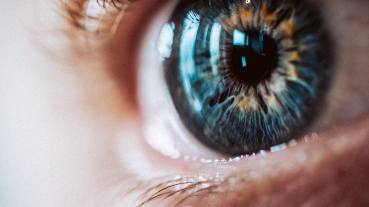 Olho em destaque CPI da Íris em São Paulo Worldcoin