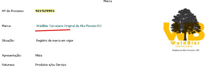 WaldBier Cervejaria já registrou marca no INPI