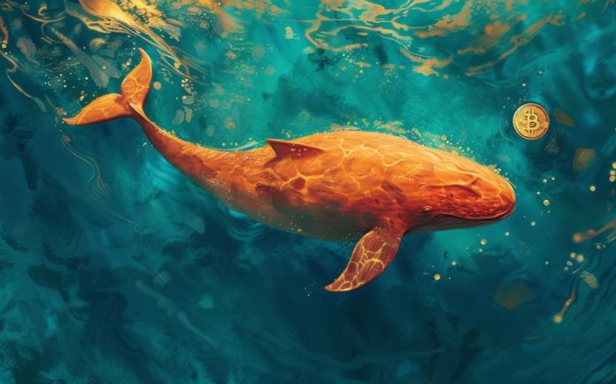 Baleia de Bitcoin.