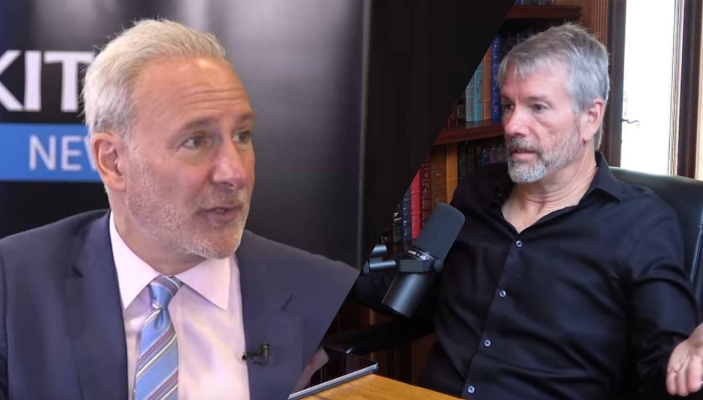 Peter Schiff diz que Strategy irá à falência e intima Michael Saylor para debate