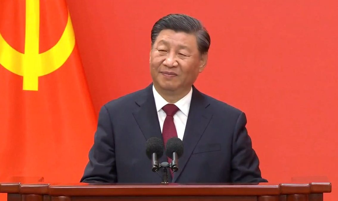 Xi Jinping, presidente da China. Fonte: YouTube/Reprodução.