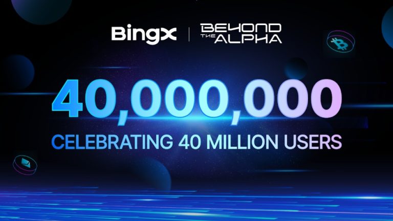 BingX Celebra a Marca de 40 Milhões de Usuários em 2025 com a Campanha “Beyond the Alpha”