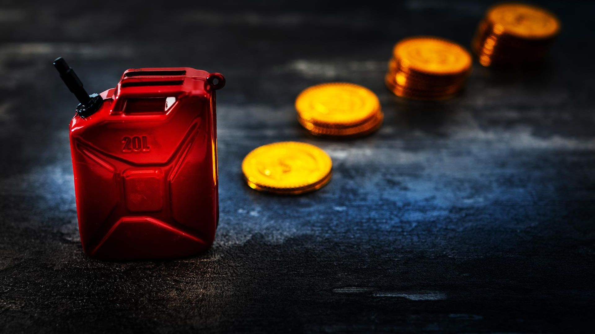 Gasolina próxima de moedas bitcoin Argentina