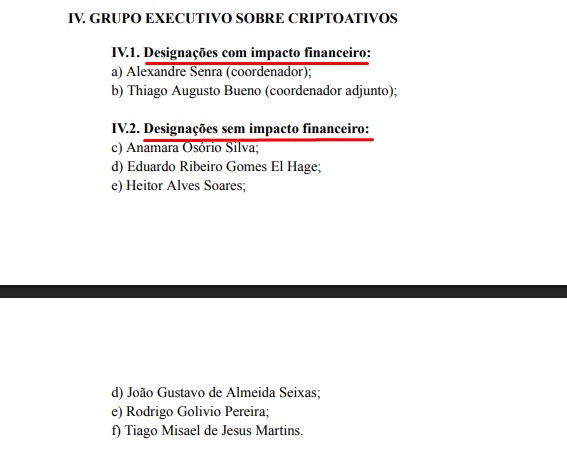 Novos membros do Grupo Executivo de Criptoativos do MPF no Brasil
