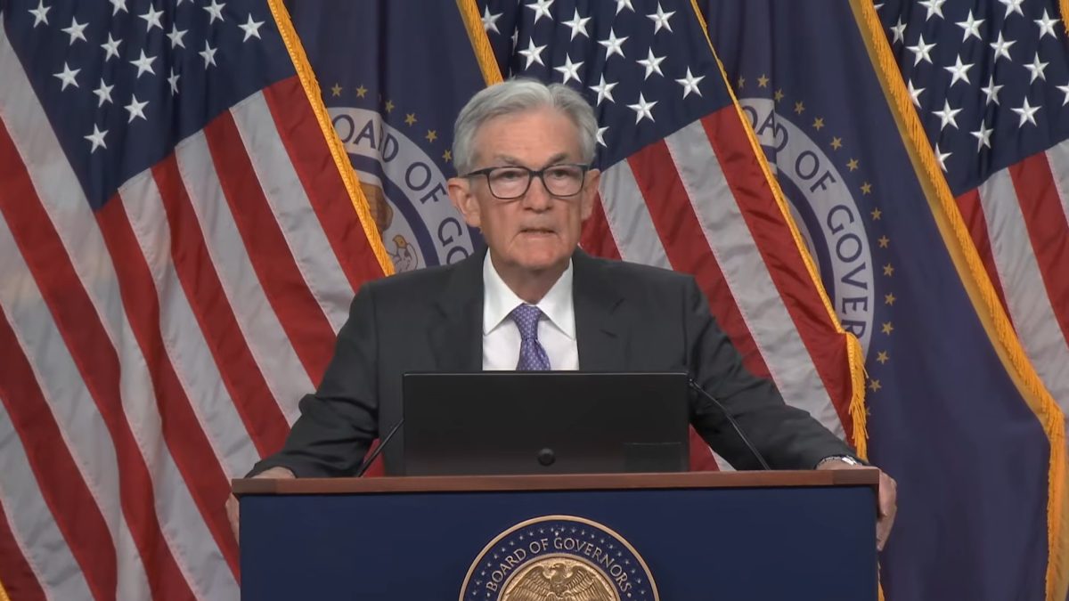 Jerome Powell, presidente do Fed