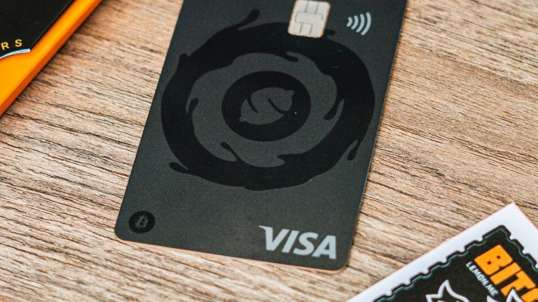 Cartão de bitcoin da Lemon