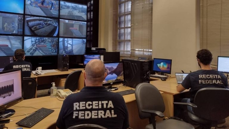 Centro de Operações da Receita Federal no Porto de Santos RFB criptomoedas criptoativos