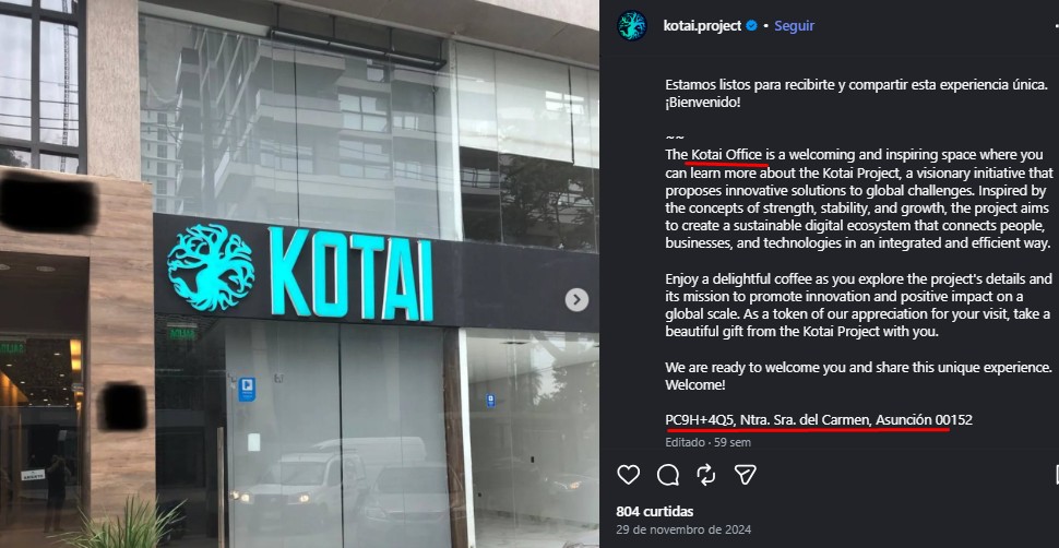 Empresa dizia que escritório estava no Paraguai