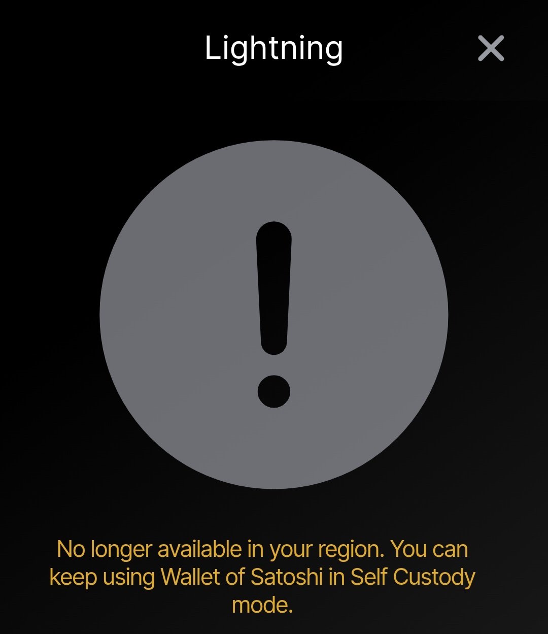 Serviço da Wallet of Satoshi na Europa bloqueia acesso custodial para novos usuários